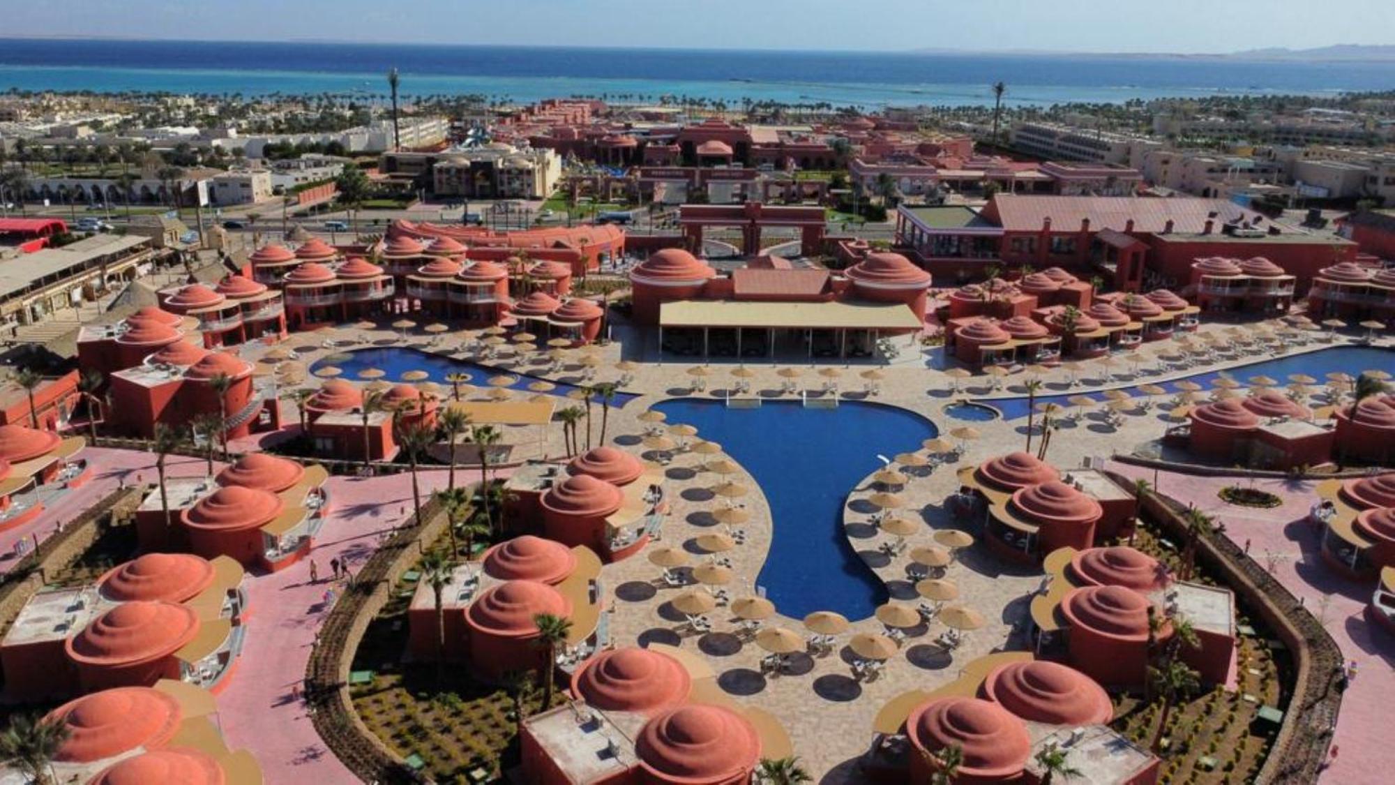 Pickalbatros Laguna Club Resort Sharm El Sheikh Exterior photo Aerial view of the resort